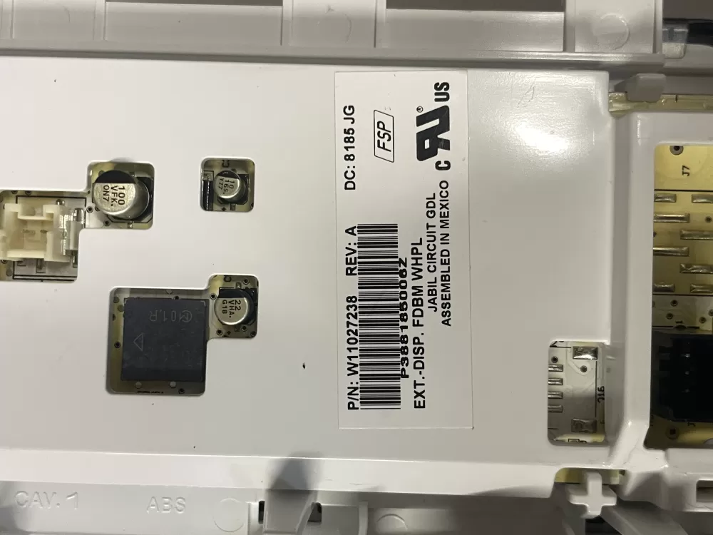W10413503 W10464481 Refrigerator Control Board Dispenser AZ227313 | Wm1829