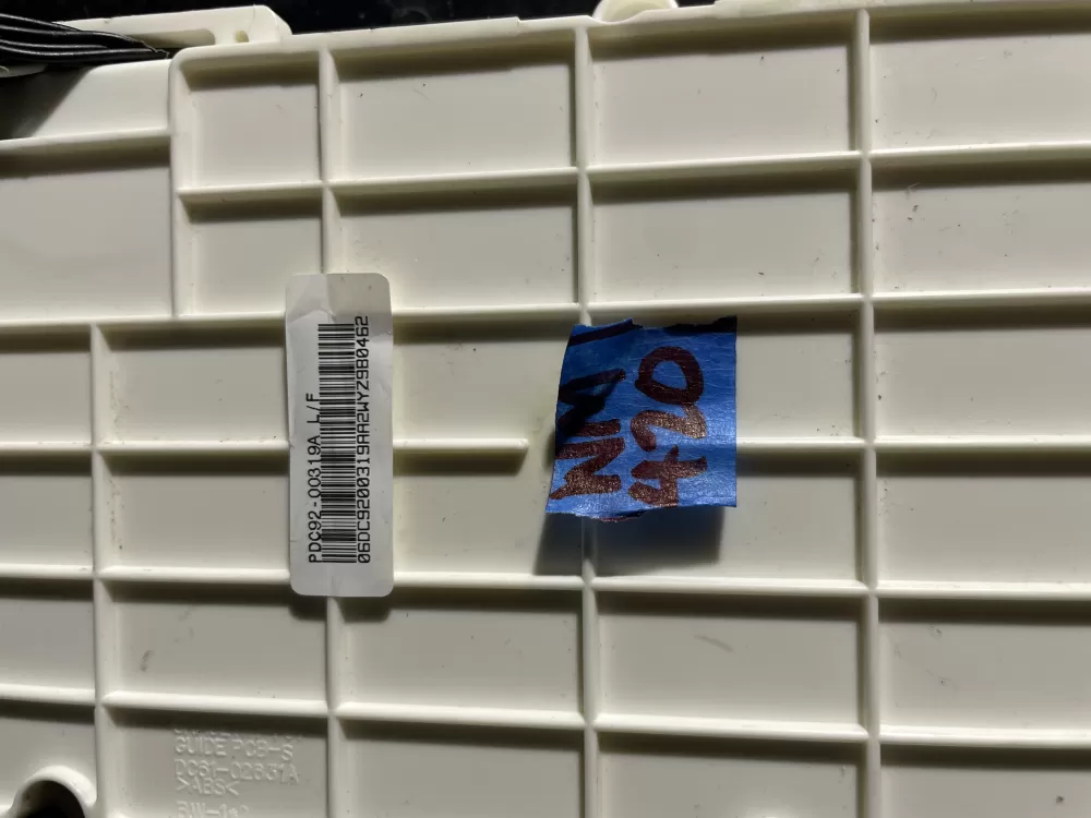 Samsung DC92-00319A Washer Control Board Vrt Steam Panel AZ37716 | Wm420