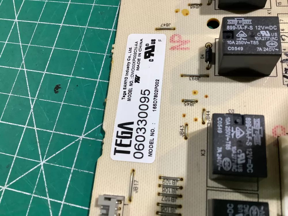 GE 165D7802P002 Dishwasher Control Board AZ144567 | NR2430