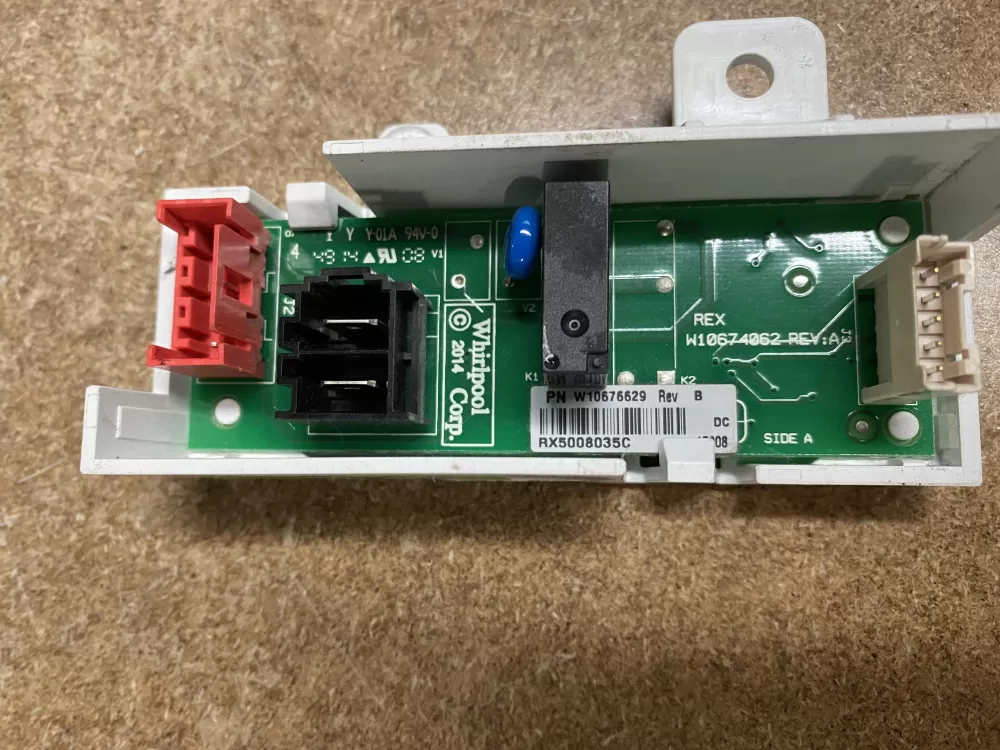 Whirlpool W10652285 Dryer Control Board Rev B. # 3031 AZ1211 | BK1465