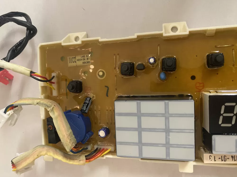 LG EBR76262201 EBR75446006 Washer Control Board AZ201221 | BK2406