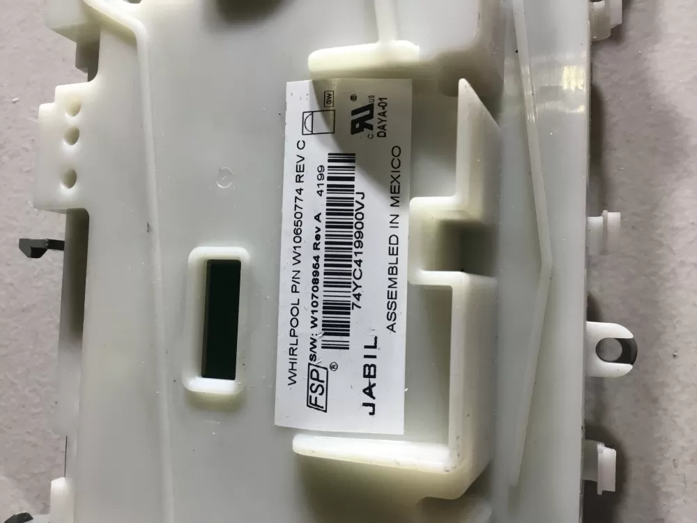 Whirlpool W10650774 W10671752 Dishwasher Control Board AZ47043 | NR571