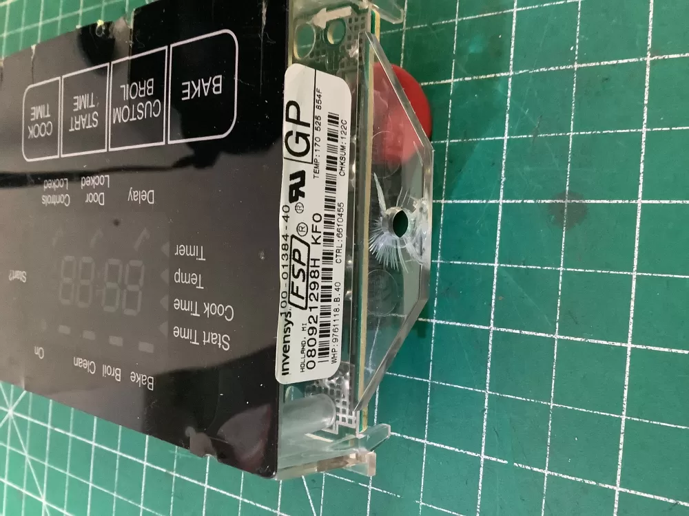 Whirlpool Roper Estate WP6610455 Range Oven Control Board AZ189508 | NR2530