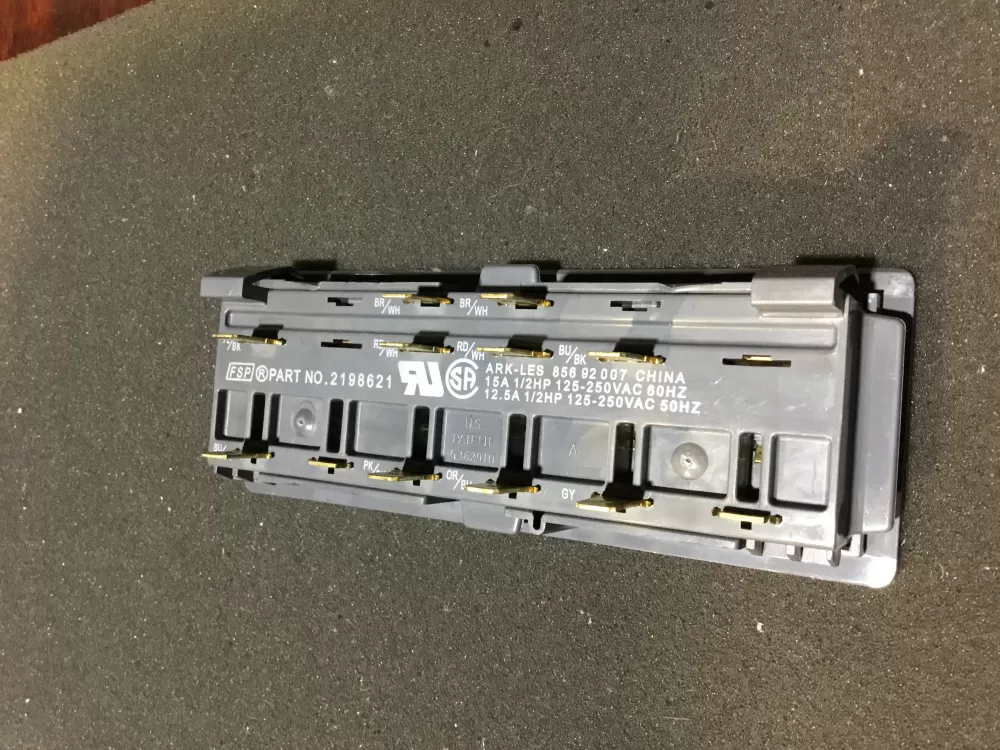 Whirlpool Maytag 2198621 Refrigerator Control Board Dispenser AZ78342 | NR635