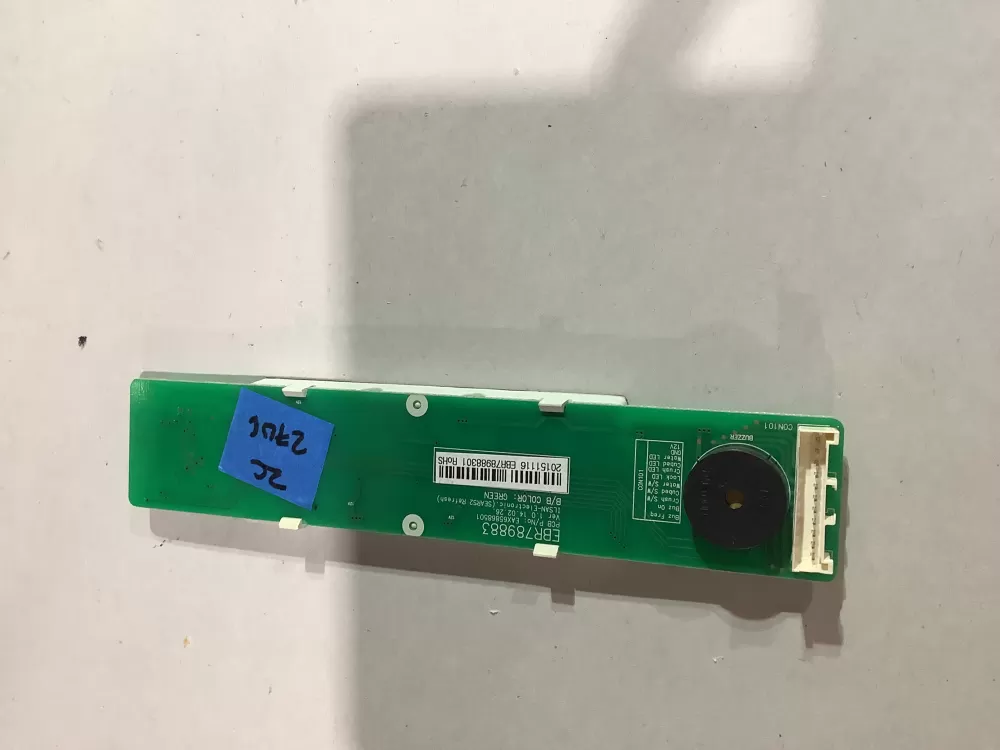 LG EBR78988307 Refrigerator Control Board AZ183650 | ZC2706