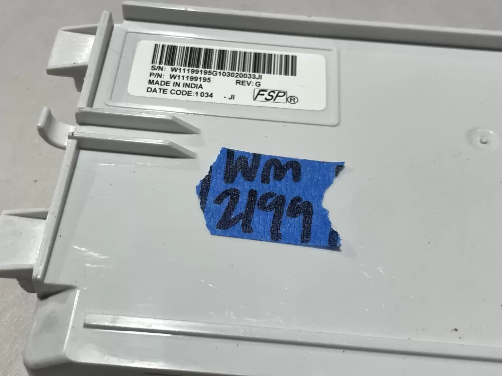 Whirlpool W11199195 Washer Control Board AZ119259 | Wm2199