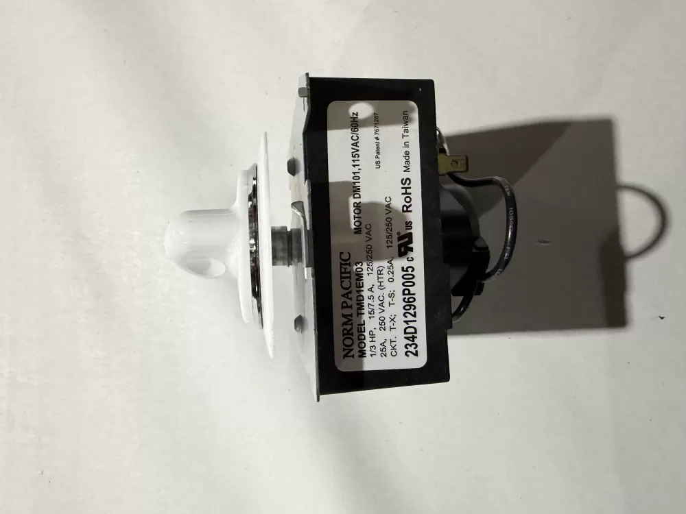 Hotpoint  General Electric AP5780508 WE4M364 WE4M533 PS8690648 234D1296P005 Dryer Timer