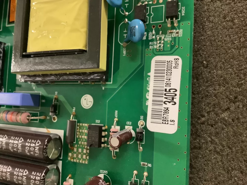 LG EBR78643405 CSP30020854 Refrigerator Control Board AZ118713 | NR2164