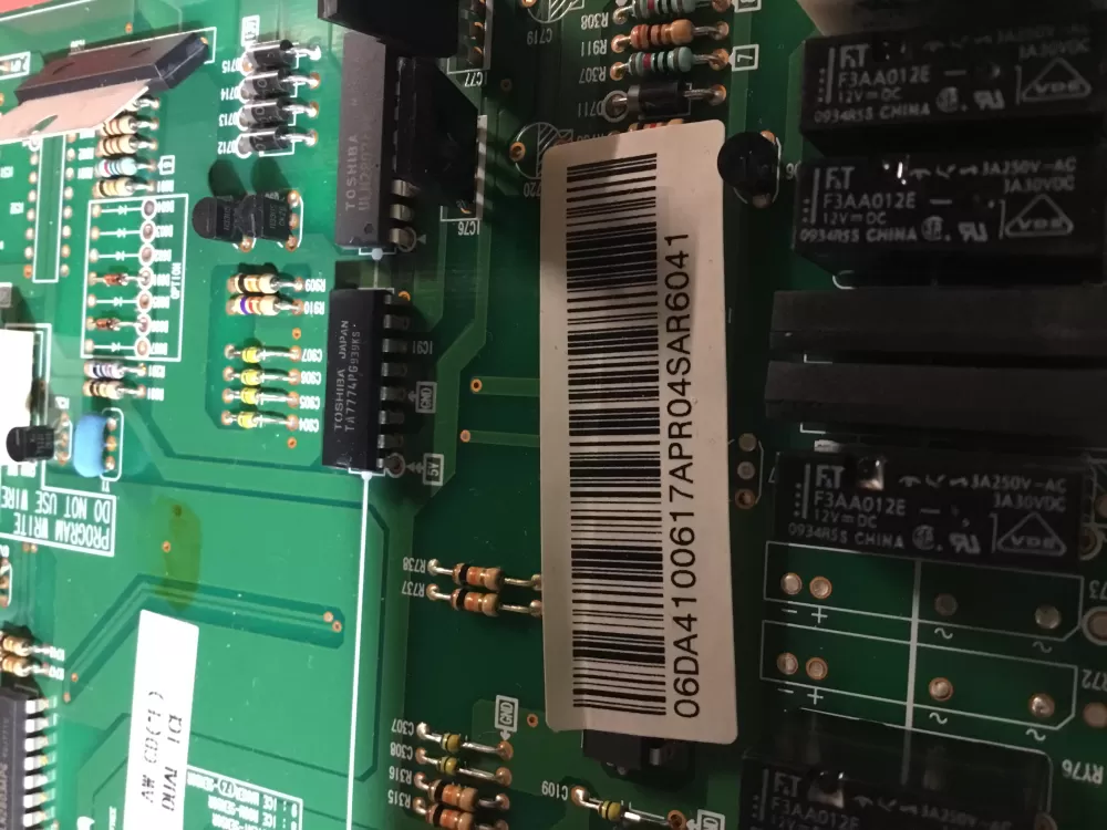 Samsung DA41 00617A Refrigerator Control Board AZ101900 | NR332