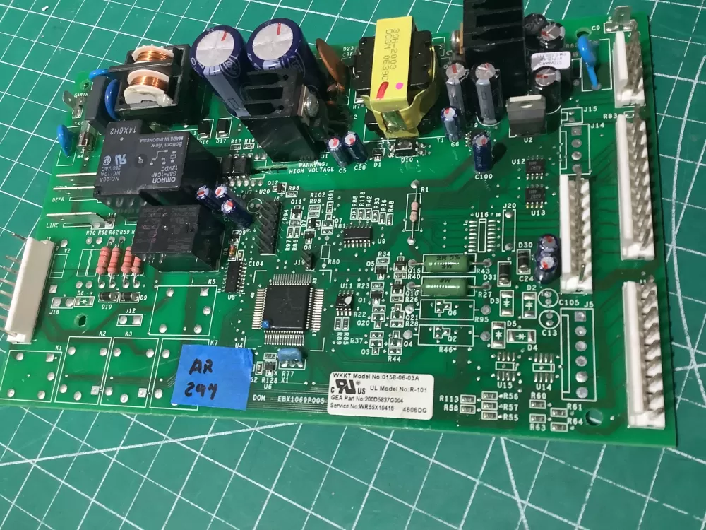 GE 200D5837G004 WR55X10942C Refrigerator Control Board AZ189120 | AR294