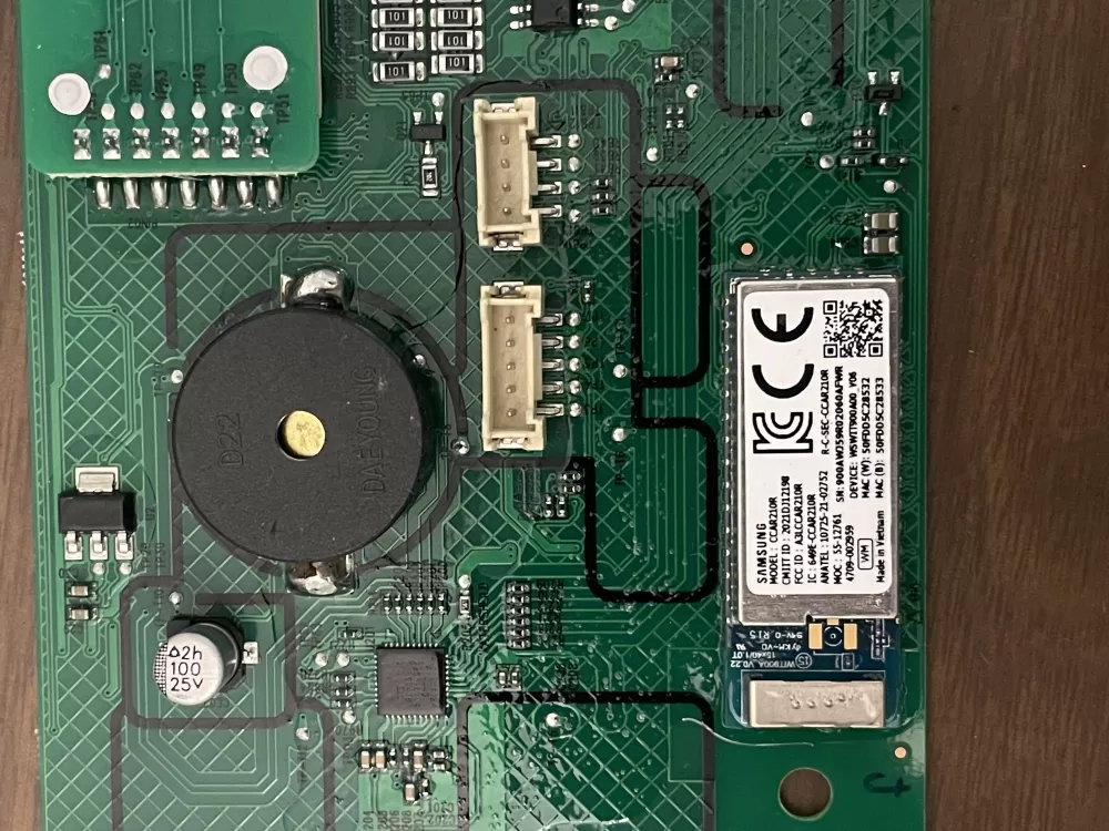 Samsung DC92 02394T Washer Control Board AZ48602 | KM616