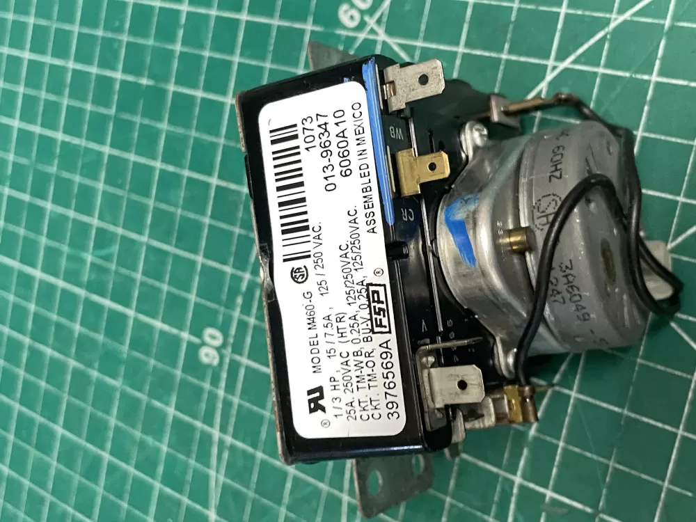Whirlpool 3976569A 3976569 WP3976569 AP6009020 Dryer Timer AZ211958 | Wm2488