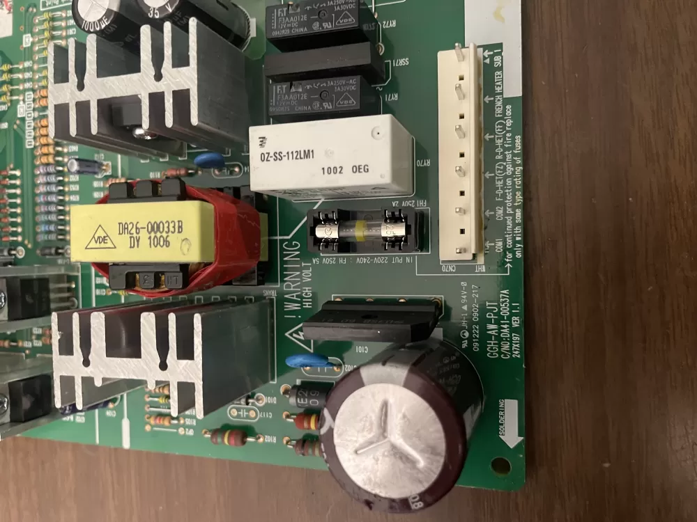 Samsung DA41-00538G DA41-00537A Refrigerator Control Board AZ101218 | KMV330