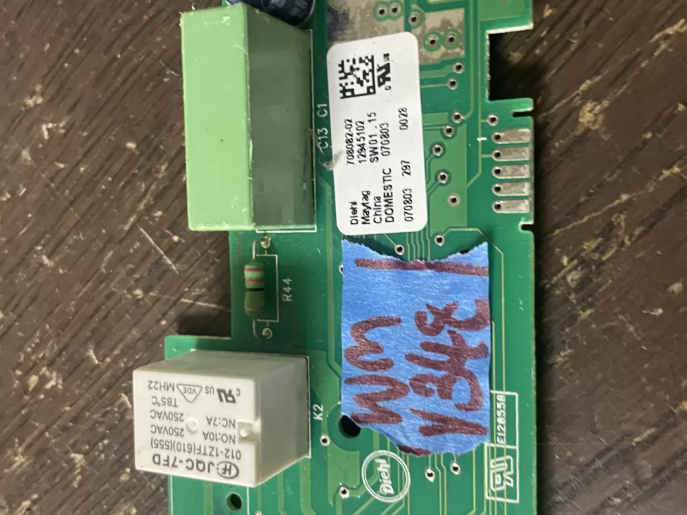 Maytag WP12945106 Refrigerator Control Board AZ45099 | Wmv348