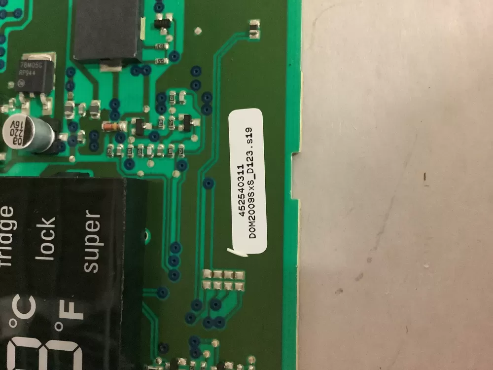 Bosch 452540311 9000252083 Refrigerator Control Board AZ208463 | ZC137