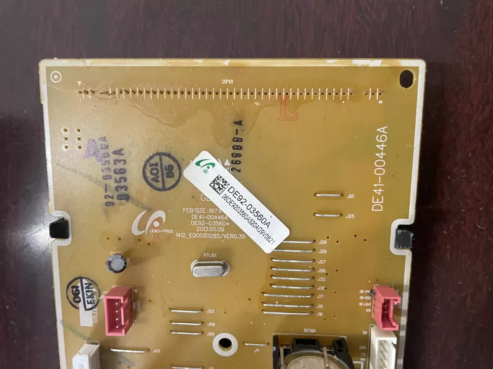 Samsung DE92-03560A Microwave Control Board AZ48359 | KM1784