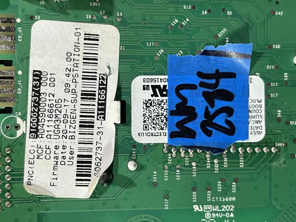 Frigidaire A11166612 Laundry Knob Control Board Assembly AZ168958 | Wm2584