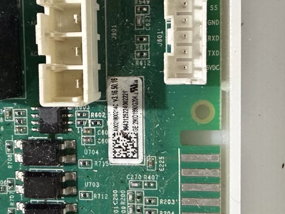 GE 290D1990G204 Washer Control Board AZ211268 | KMV862