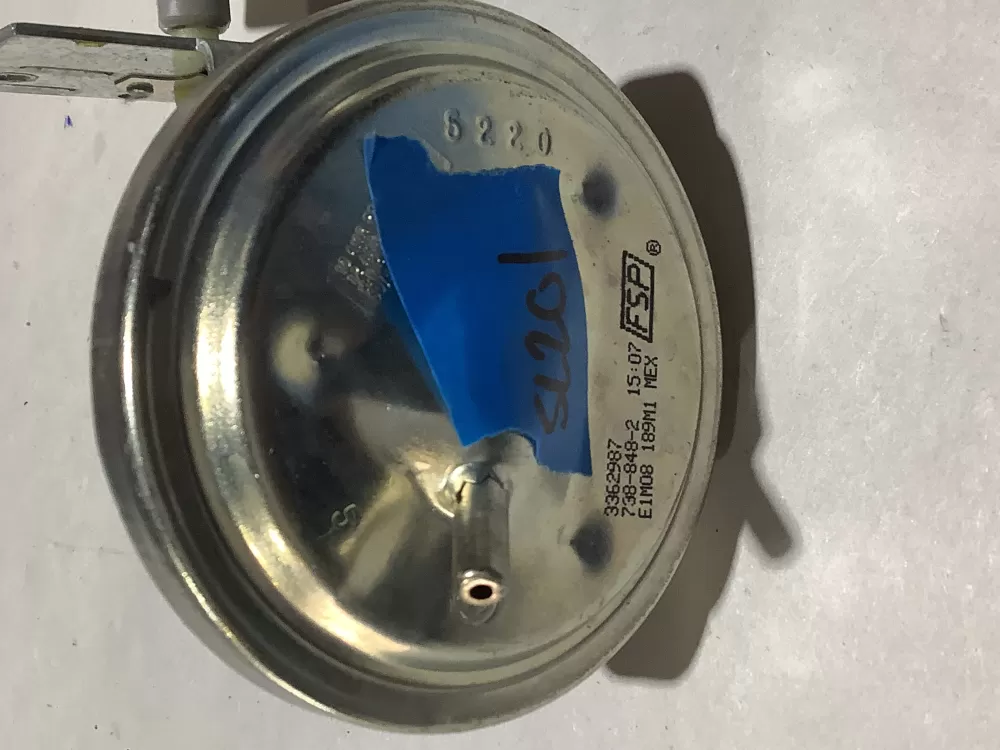 Whirlpool 738 848 2 Washer Water Level Pressure Switch AZ119054 | Sl201