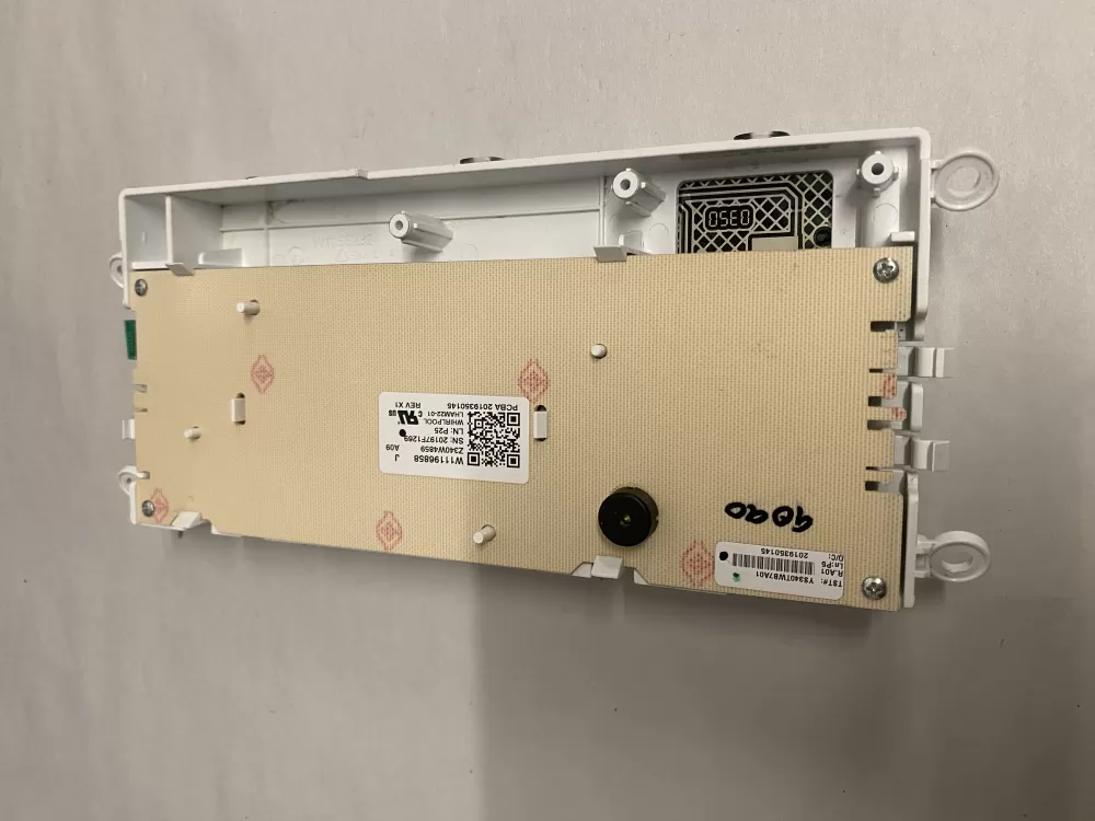 Maytag W11196858 Washer Control Board User Interface Display AZ224948 | BK1648