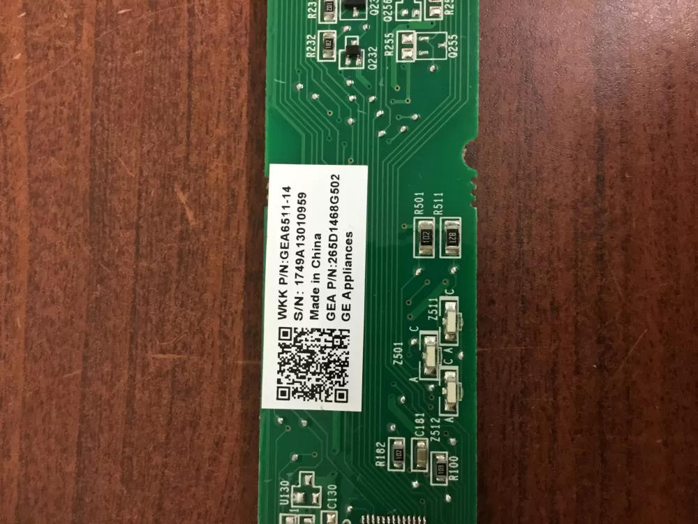 GE 265D1468G502 Dishwasher Control Board AZ33231 | NR109