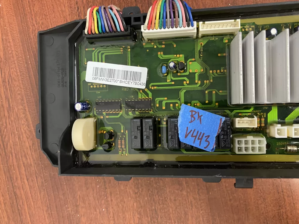 Samsung DC92-00124A DC41-00025A Dryer UI Control Board AZ45852 | BKV443