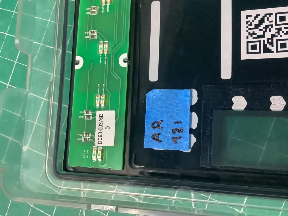 Samsung DC92-01607J DC94-06643A Dryer UI Control Board AZ193942 | AR121