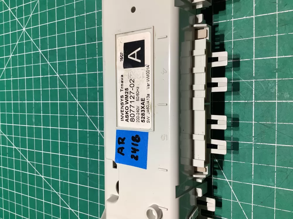 Asko Control Unit #8077130-02 AZ144088 | AR2418