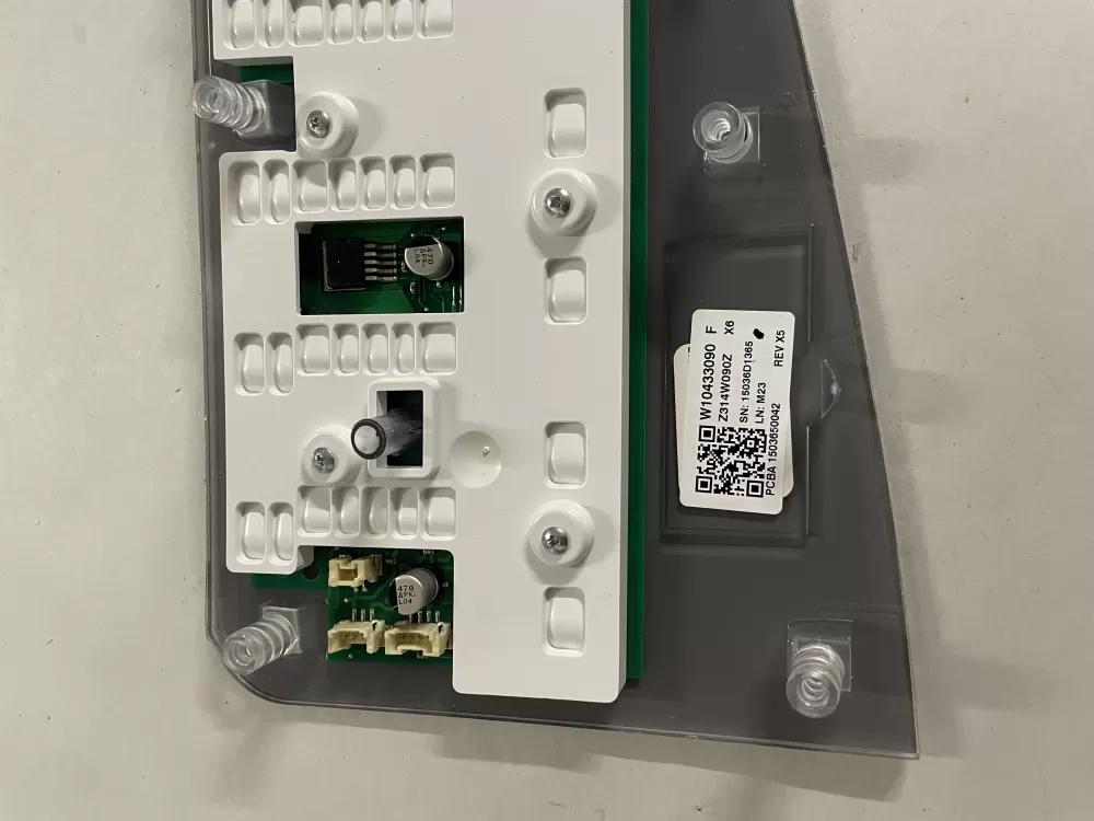 Whirlpool W10433090 W10750481 W10814583 Washer Control Panel AZ134919 | KMV238
