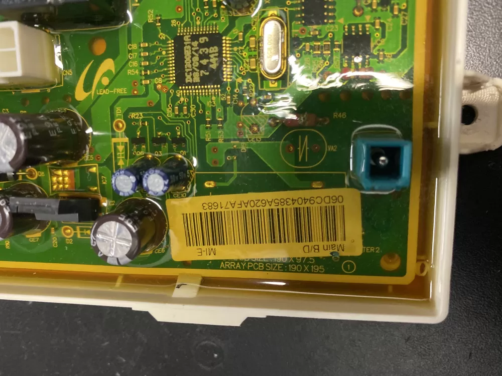 Samsung DC94-04385A Dryer Control Board AZ13162 | BK1288