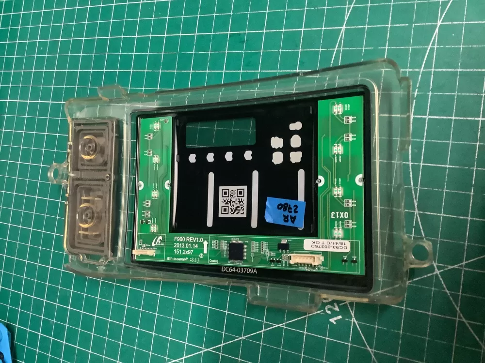 Samsung DC92-01607J DC94-06643A Dryer UI Control Board AZ199594 | AR2780