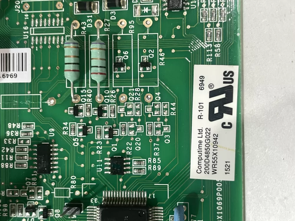 GE 200D6221G028 EBX1110P002 Refrigerator Control Board AZ205671 | Wm135