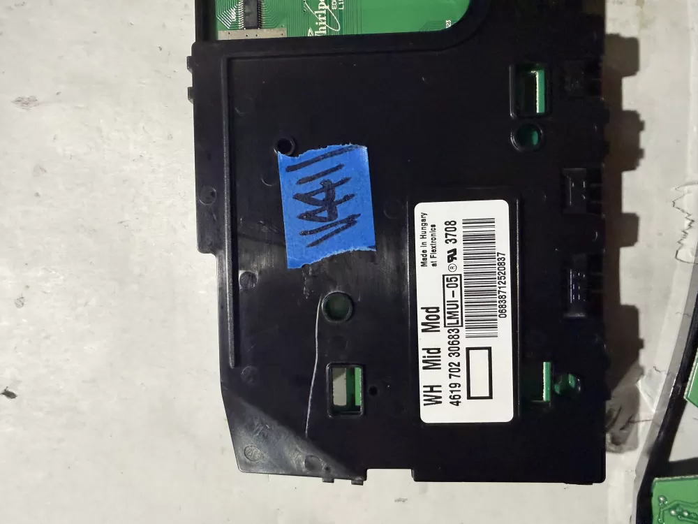 Whirlpool 461970230683 Washer Control Board UI Display AZ214809 | KMV441