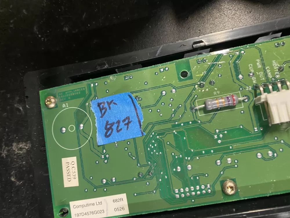 GE 197D4576G023 Refrigerator Dispenser Control Board AZ3808 | BK827