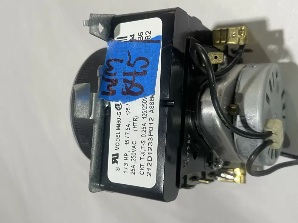 GE 212D1233P012 WE4M364 Dryer Timer AZ152003 | Wm845