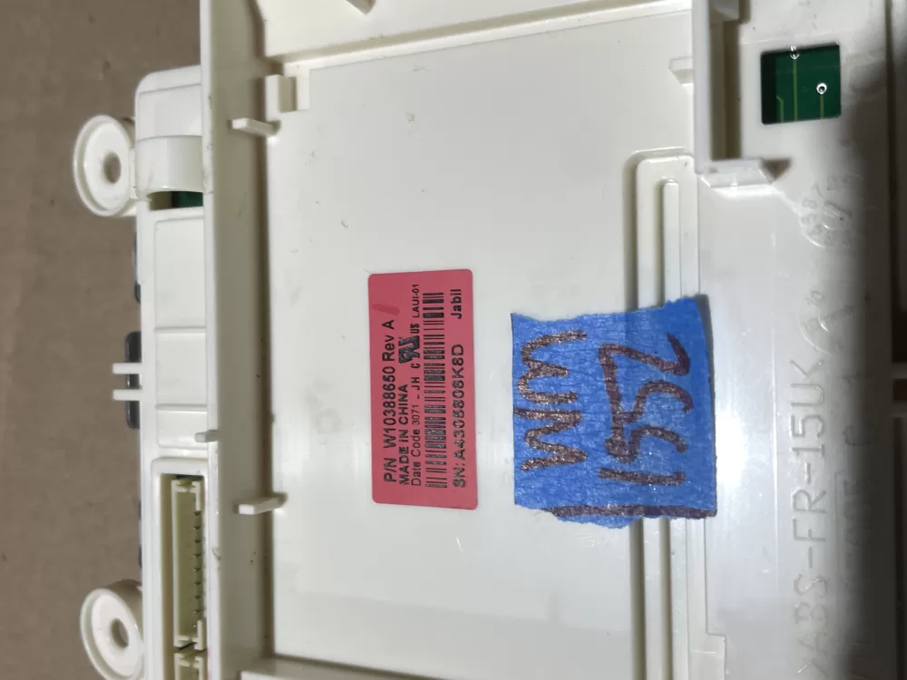 Whirlpool Maytag W10388650 Washer Control Board AZ63960 | Wm1552