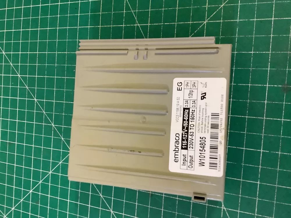 Kenmore  Whirlpool  Maytag  Jenn-Air WPW10154805  AP6015864  W10154805  519306007  4441189  PS11749145 Refrigerator Inverter Control Board