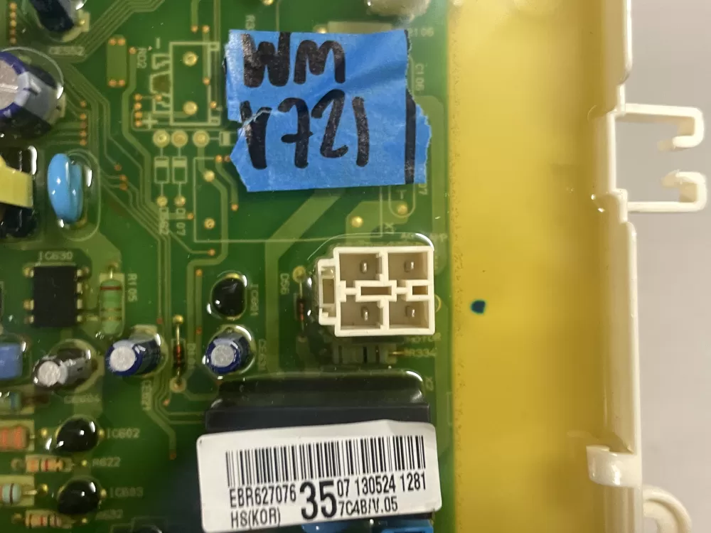LG EBR62707636 Dryer Control Board AZ125601 | Wmv721