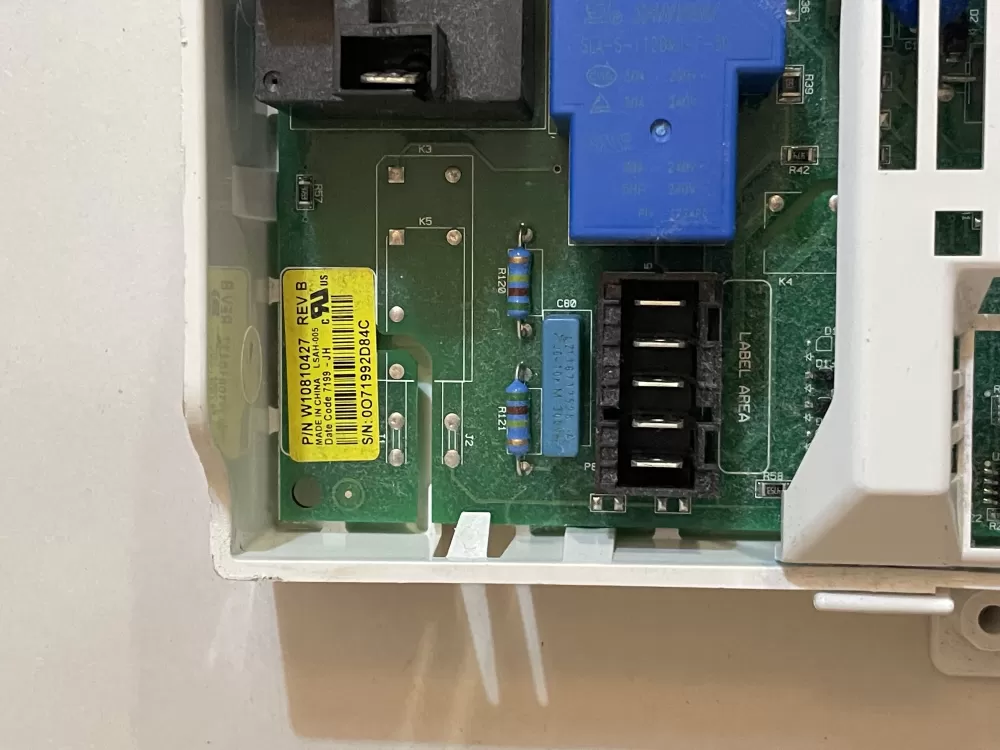 Whirlpool W10810427 Dryer Control Board AZ143599 | KM2413