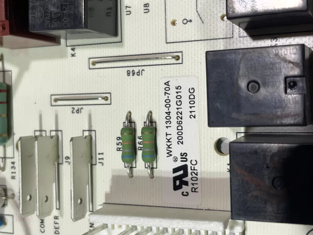 GE 200D6221G028 EBX1110P002 Refrigerator Control Board AZ146522 | Wm2460