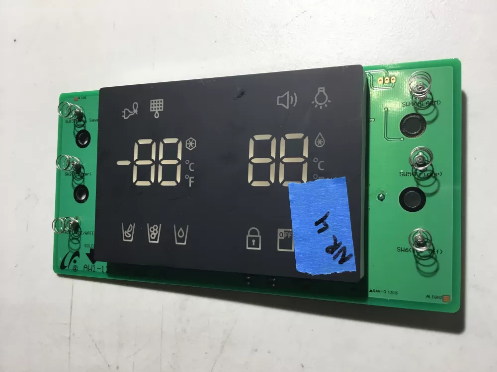 Samsung DA92-00368B Refrigerator Dispenser UI Control Board AZ38416 | NR4