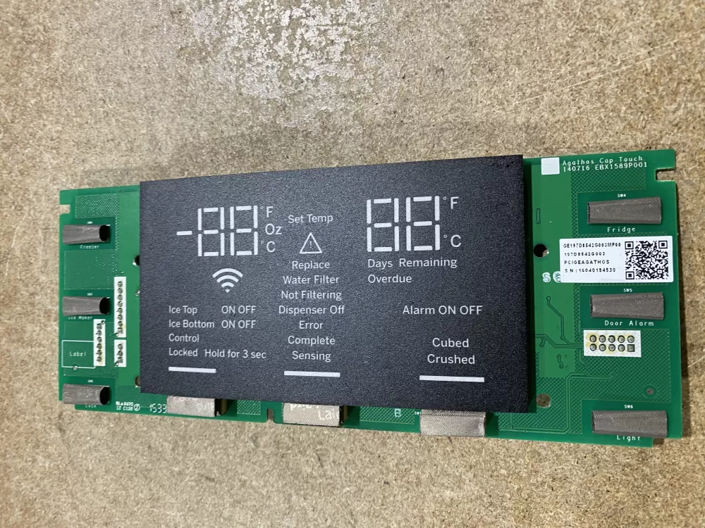 GE 197D8542G003 Refrigerator Control Board Dispenser AZ66936 | BK1949