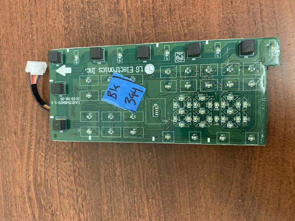 LG EBR89085409 Dryer Display Control Board AZ39207 | BK394