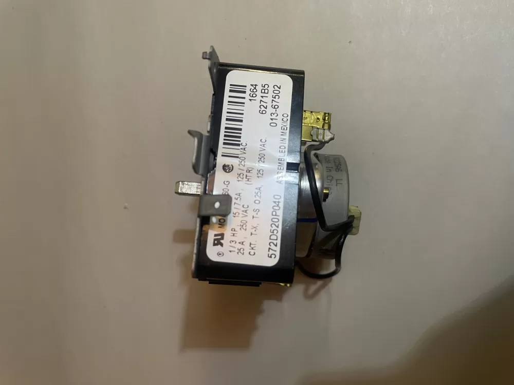 GE 572D520P040 WE4M383 Dryer Timer