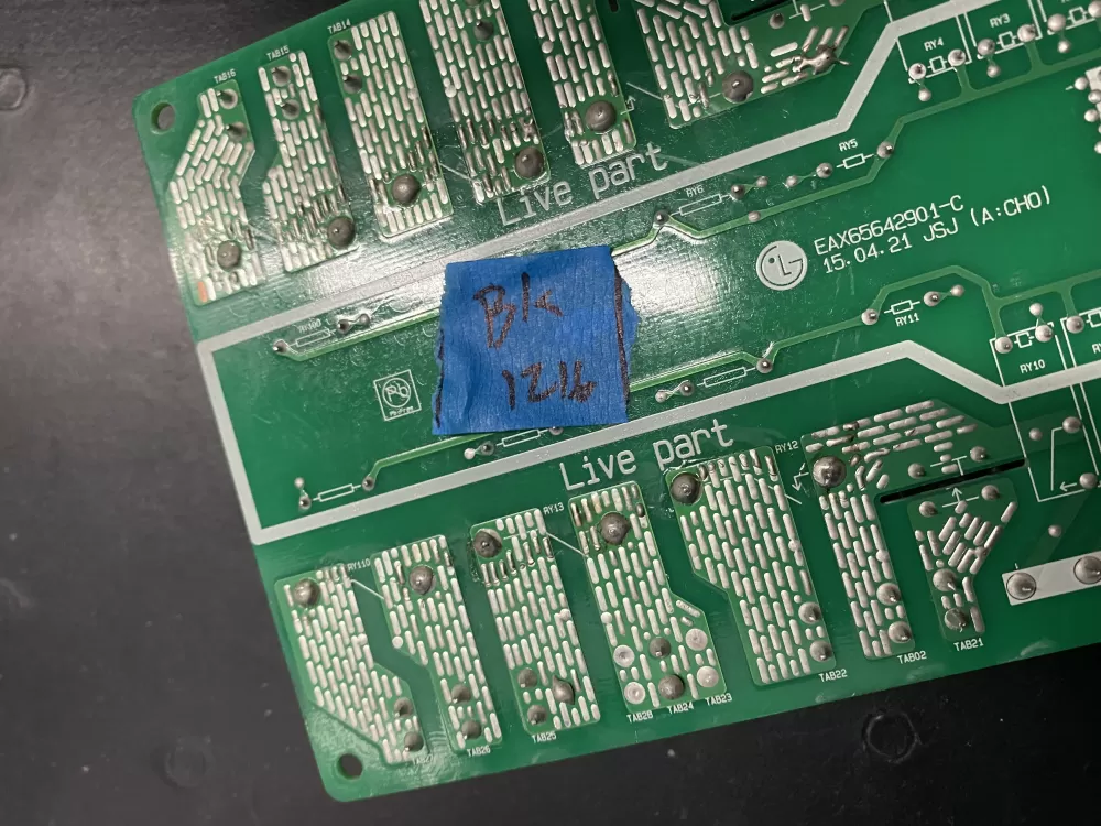 LG EBR80595401 Range Control Board AZ16873 | BK1216