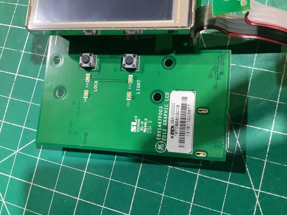 Whirlpool 197D8560G006  Control Board Graphic Card Lcd AZ153112 | NR127