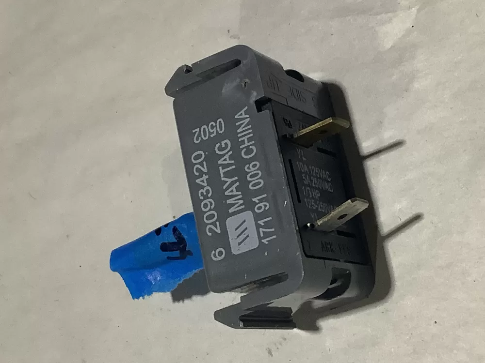Maytag Amana 6 2093420 62093420 Washer Switch AZ113841 | Sl77