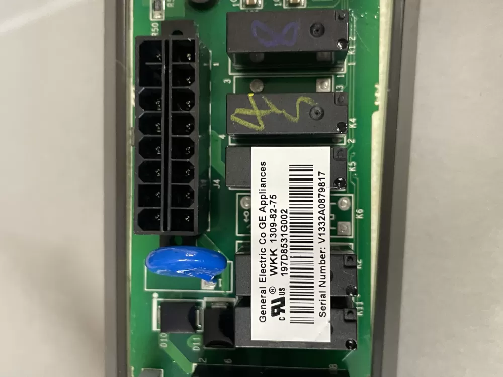GE REFRIGERATOR CONTROL BOARD PART# WR55X29507 197D8531G002 AZ219680 | Wm1236