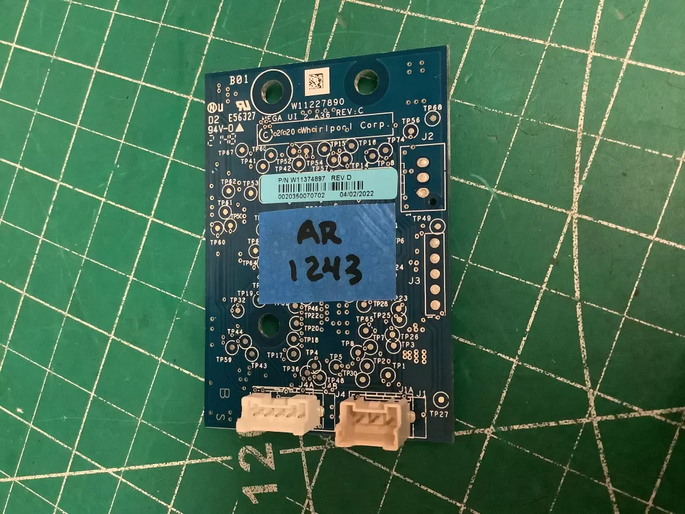 Whirlpool W11374897 Dryer Control Board AZ205552 | AR1243