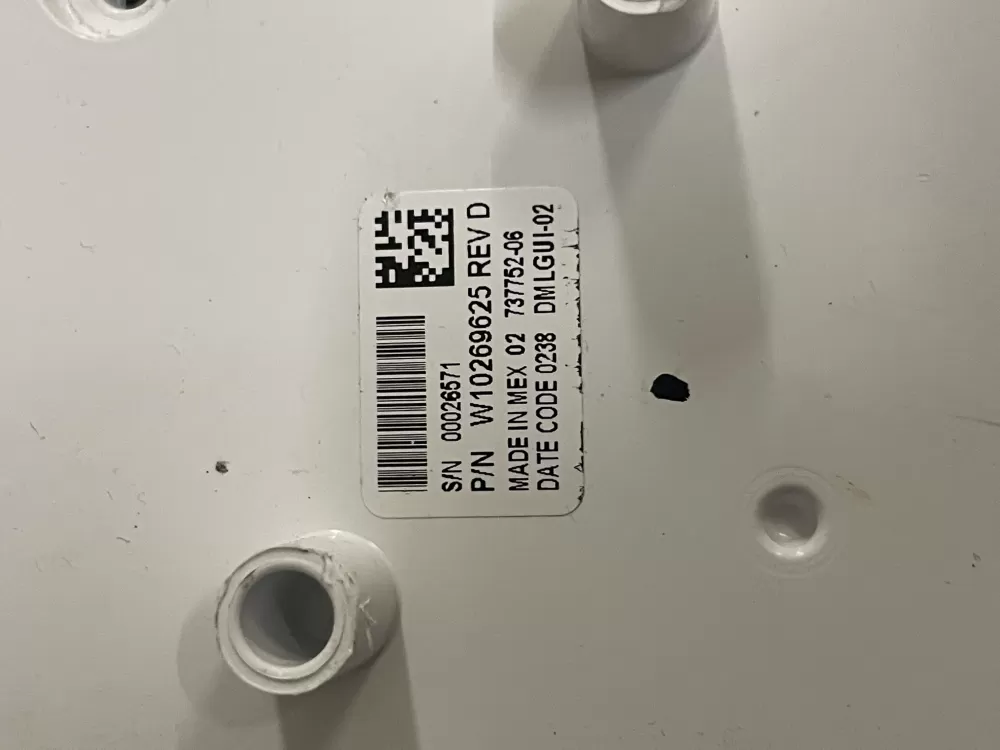 Whirlpool AP6018211 W10269625 WPW10269625 Dryer Control AZ80385 | Wmv332